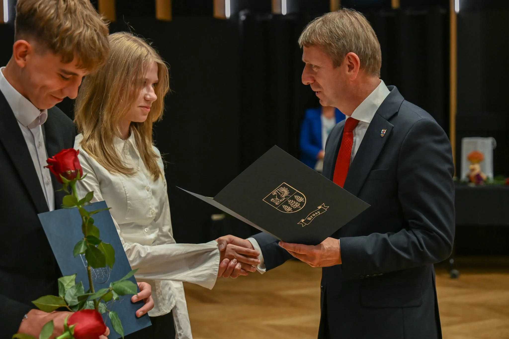 Burmistrz Brus nagrodził 34 najlepszych ósmoklasistów z gminy — zdjęcie 32