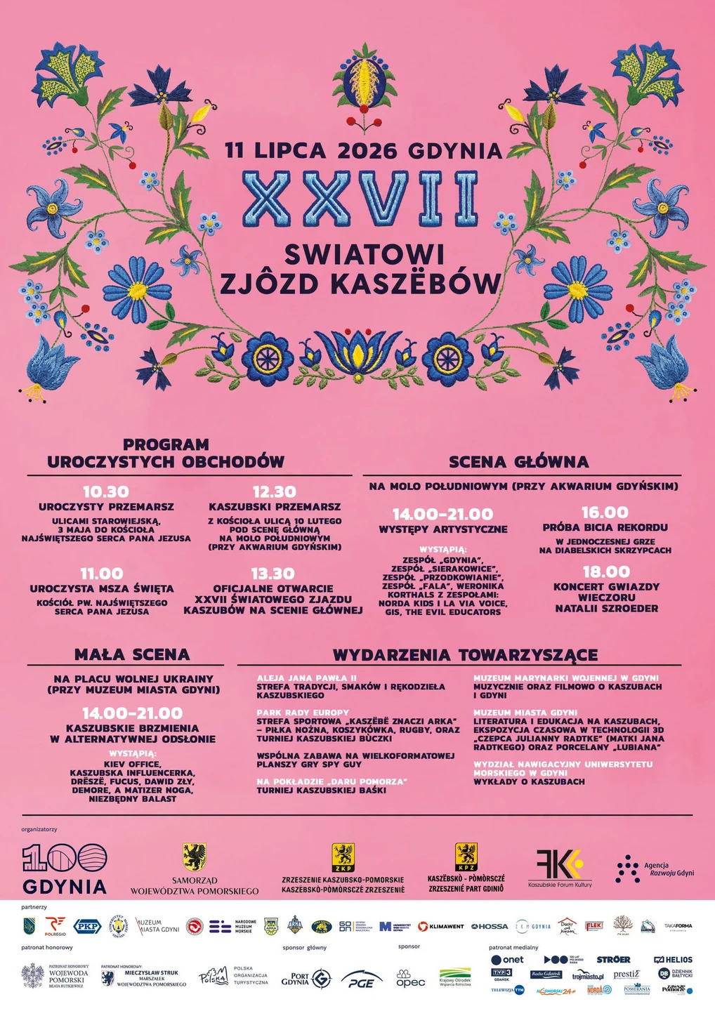 27. Światowy Zjazd Kaszubów w Gdyni – 11 lipca